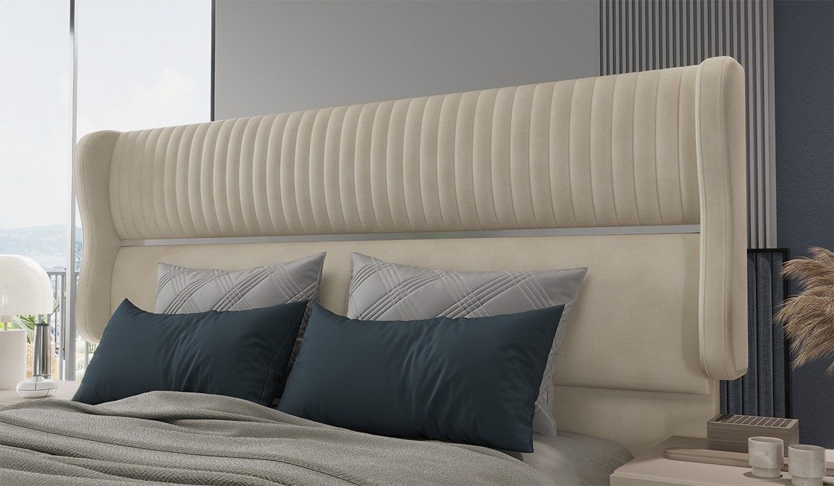 Bendis Headboard - Silver