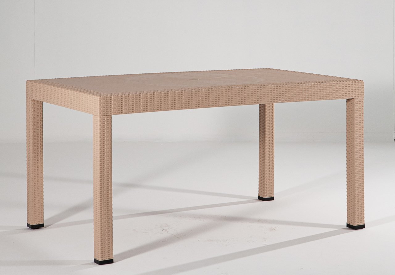 Rattan 90*150 Masa - Çok Renkli