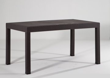 Rattan 90*150 Masa - Çok Renkli