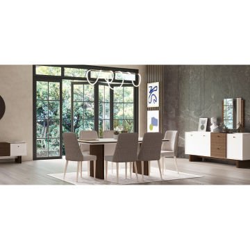 Linen Yemek Odası Takımı