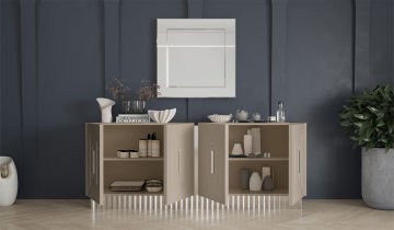 Bendis Yemek Odası Takımı - Silver