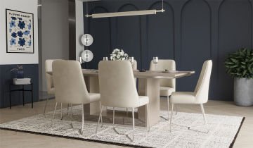 Bendis Yemek Odası Takımı - Silver