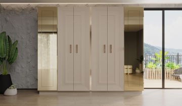 Bendis Bedroom Set - Gold