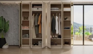 Bendis Bedroom Set - Gold