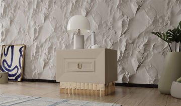 Bendis Bedroom Set - Gold