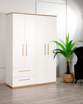 Eva 402 - 4 Kapaklı Gardırop
