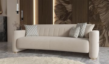 Bentley Luxury Üçlü Koltuk