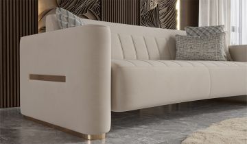 Bentley Luxury Üçlü Koltuk