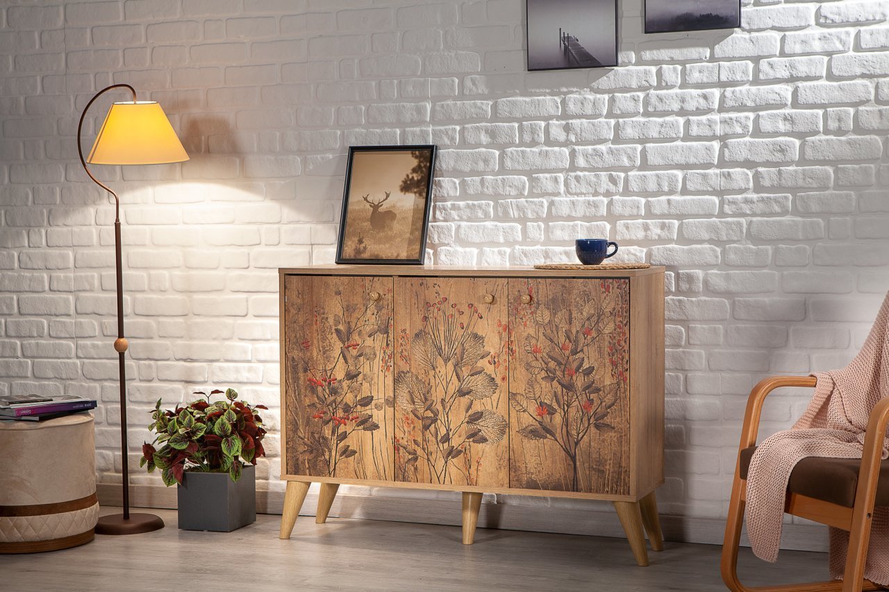 Efsun Nature Multi Purpose Cabinet