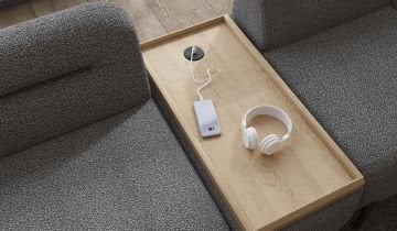 Puffy Corner Sofa Set