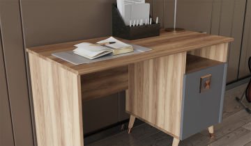 Retro Young room Study Desk