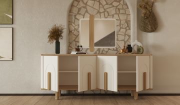Bohem Plus Yemek Odası Takımı - Ceviz