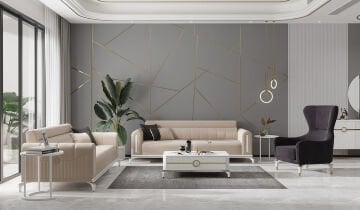 Gold Bella Koltuk Takımı