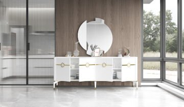 Gold Bella Yemek Odası Takımı