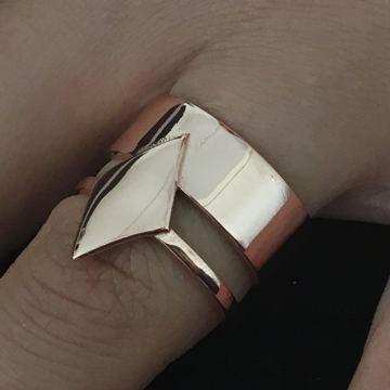 Beelo Silver  925K Gümüş Tasarım Yüzük