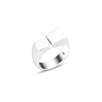 Beelo Silver 925K Gümüş Erkek Yüzük