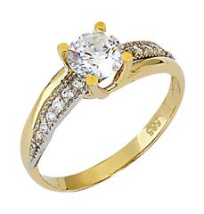 Beelo Gold 14K Altın Tek Taş Yüzük YTT013
