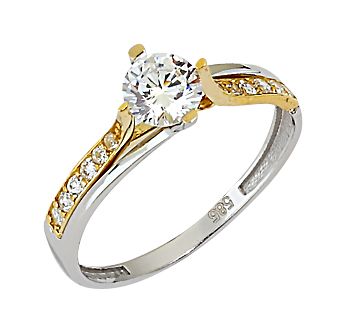 Beelo Gold 14K Altın Tek Taş Yüzük YTT017