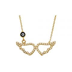 Beelo Gold 14K Altın Melek Kanadı Kolye BGKL005