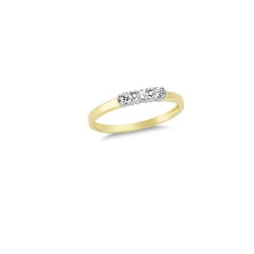 Beelo Gold 14K Altın Tasarım Yüzük