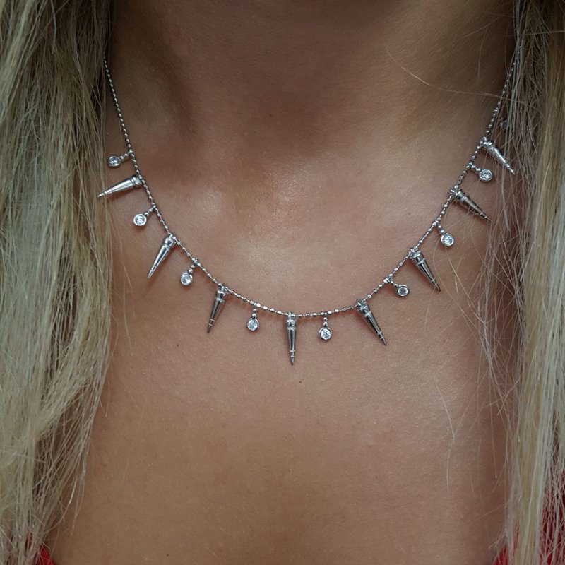 Beelo Silver Gümüş 925K Gümüş Tasarım Kolye