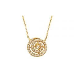 Beelo Gold 14K Altın '' Lava '' Kolye BGKL012