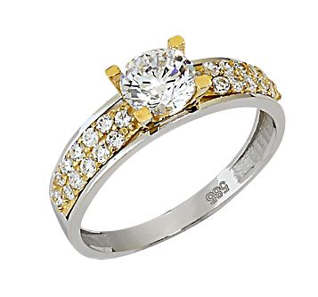 Beelo Gold 14K Altın Tek Taş Yüzük YTT029