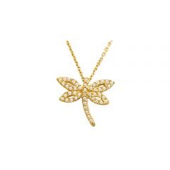 Beelo Gold 14K Altın Yusufcuk Kolye BGKL015