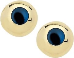 Beelo Gold 14K Altın Nazar Küpe