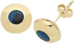 Beelo Gold 14K Altın Nazar Küpe