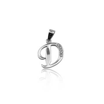 Beelo Silver  925K Gümüş Harf İsim  Kolye