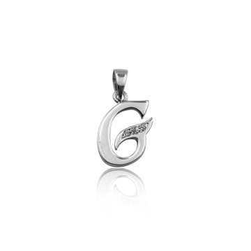 Beelo Silver  925K Gümüş Harf İsim  Kolye