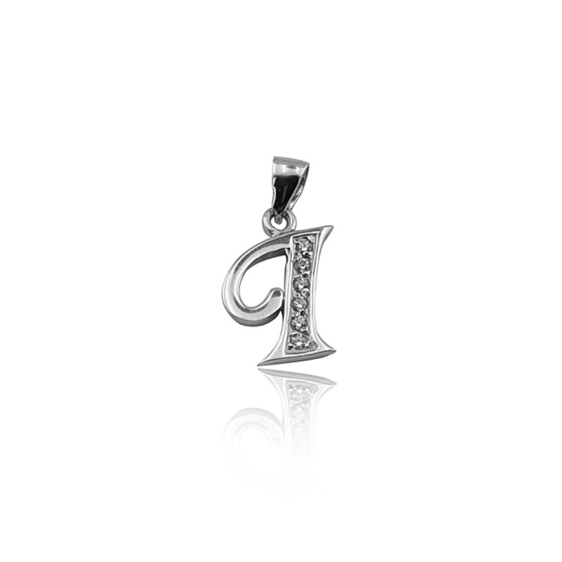 Beelo Silver 925K Gümüş Harf İsim Kolye