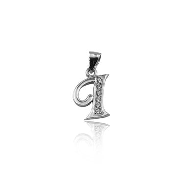 Beelo Silver 925K Gümüş Harf İsim Kolye