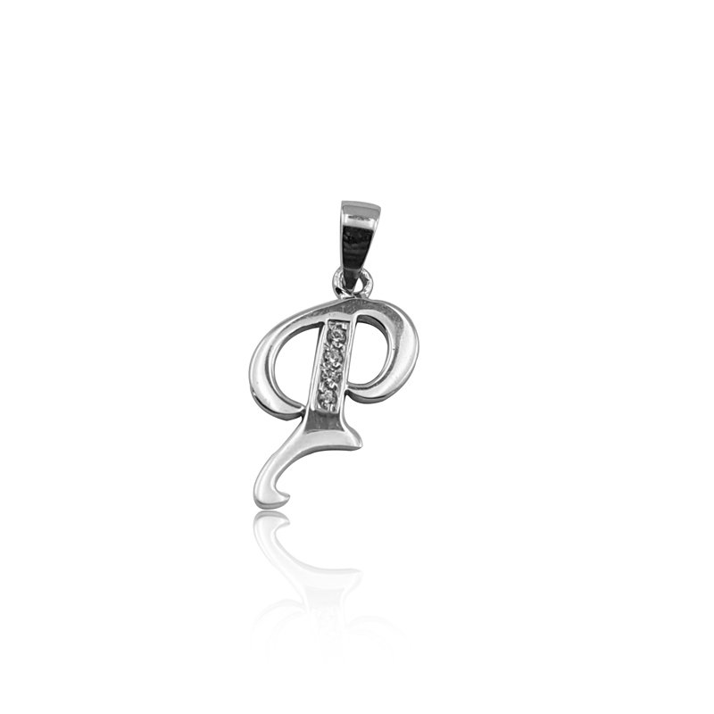 Beelo Silver 925K Gümüş Harf İsim Kolye