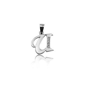 Beelo Silver 925K Gümüş Harf İsim Kolye