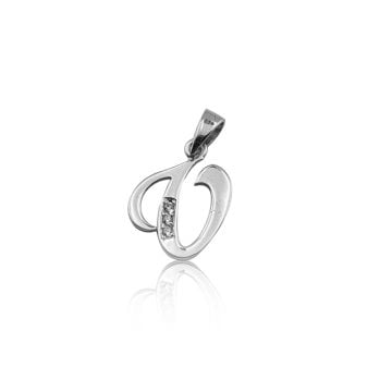 Beelo Silver 925K Gümüş Harf İsim Kolye