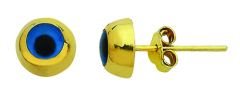 Beelo Gold 14K Altın Nazar Küpe