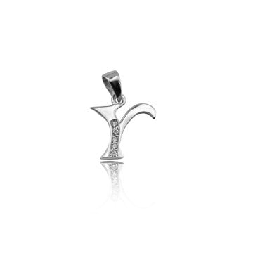 Beelo Silver 925K Gümüş Harf İsim Kolye