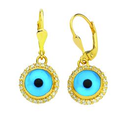 Beelo Gold 14K Altın Nazar Küpe