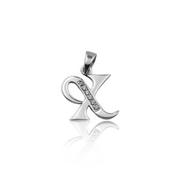 Beelo Silver 925K Gümüş Harf İsim Kolye