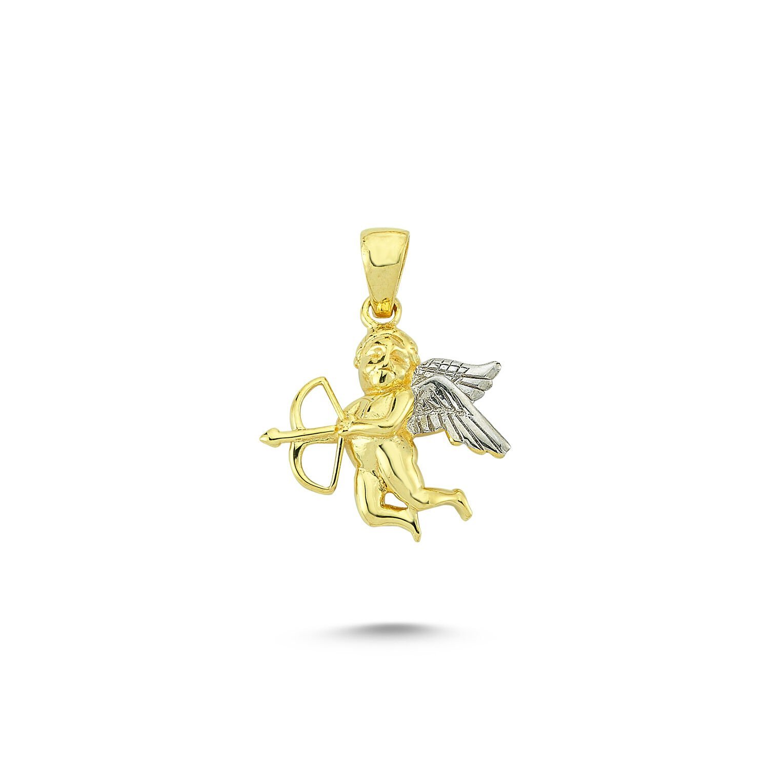 Beelo Gold 14K Altın Oklu Eros Kolye Ucu