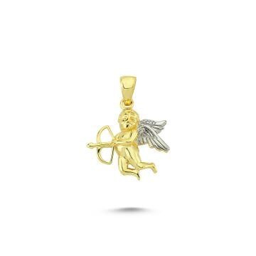 Beelo Gold 14K Altın Oklu Eros Kolye Ucu