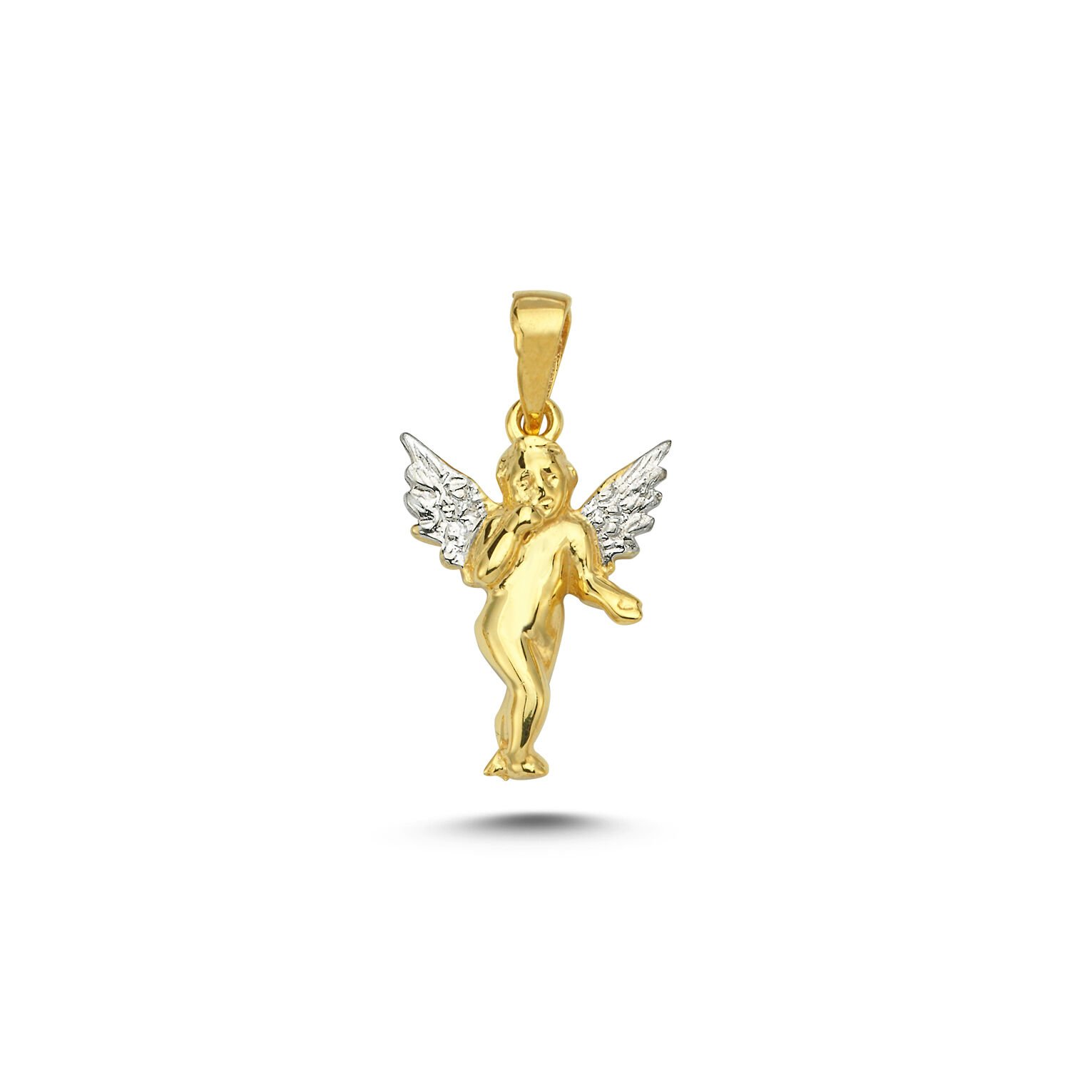 Beelo Gold 14K Altın Melek Kolye Ucu