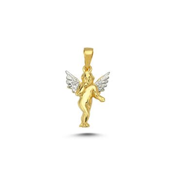 Beelo Gold 14K Altın Melek Kolye Ucu