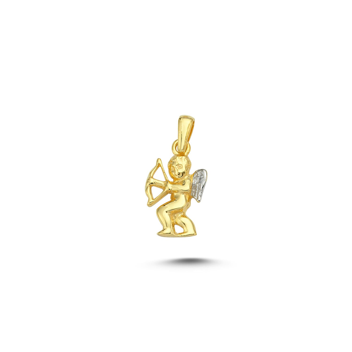 Beelo Gold 14K Altın Oklu Eros Kolye Ucu
