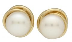 Beelo Gold 14K Altın İnci Küpe