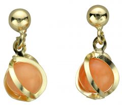 Beelo Gold 14K Altın İnci Küpe