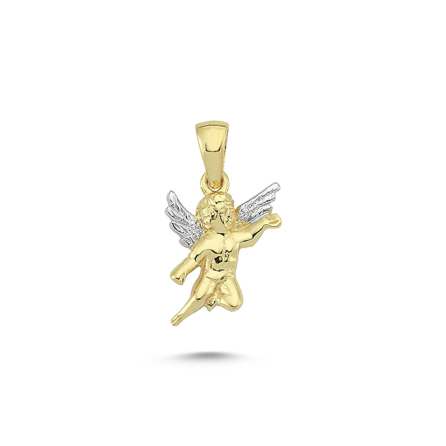 Beelo Gold 14K Altın Melek Kolye Ucu