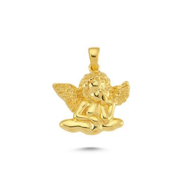 Beelo Gold 14K Altın Melek Kolye Ucu